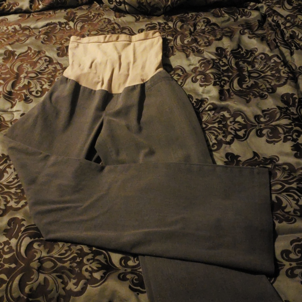 Motherhood M Gray Dress Pants